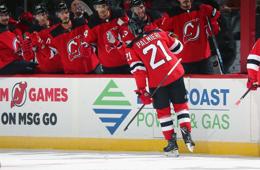 Point Shot: Palmieri’s sneaky-high scoring rate