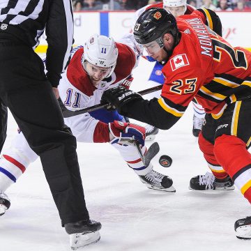 Point Shot: Monahan and Gallagher, Net-Front battle