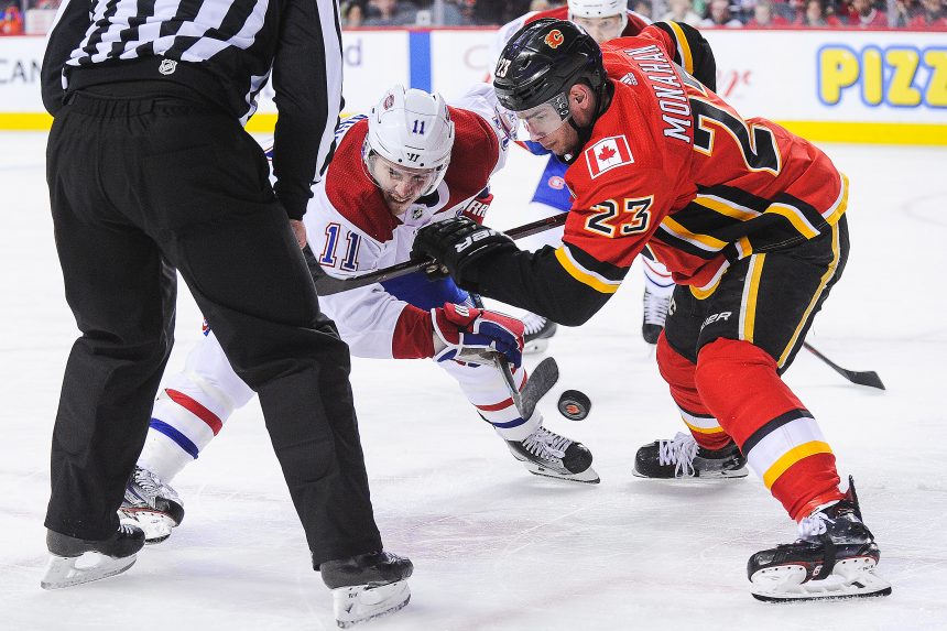 Point Shot: Monahan and Gallagher, Net-Front battle