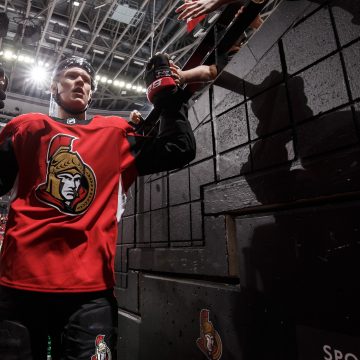 Brady Tkachuk emerging as NHL’s best net-front player