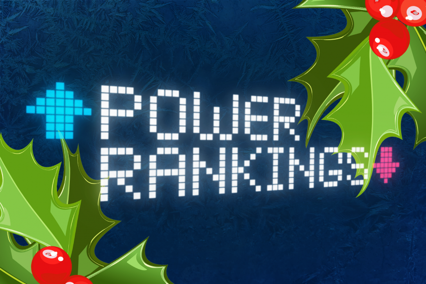 Power Rankings: Week 11 Holiday Edition