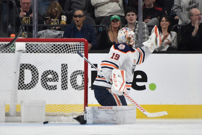 Does Mikko Koskinen have a bad glove hand?