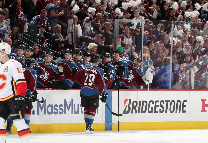 Transition Offence the “Number one priority” for Bill Peters after Avs stomp Flames in Game 3.