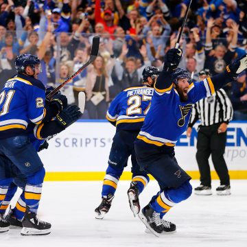 The Blues Hogged the Puck All the Way to the Conference Finals
