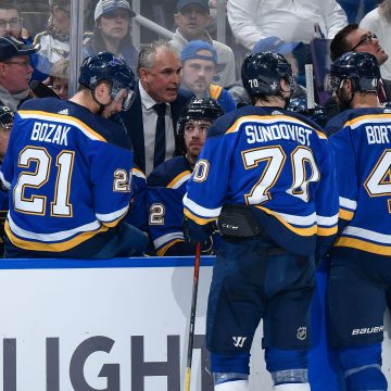 Blues Self-Inflicted Wounds Almost Cost Them Another Game