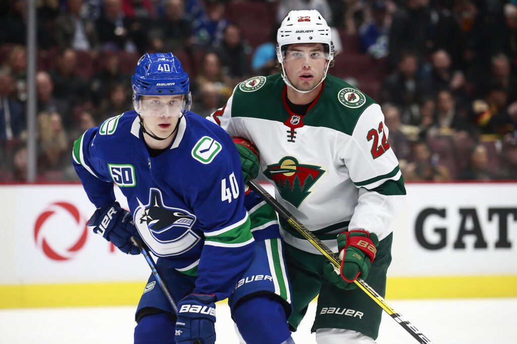Preview: Canucks vs Wild - The Point Data-driven hockey storytelling